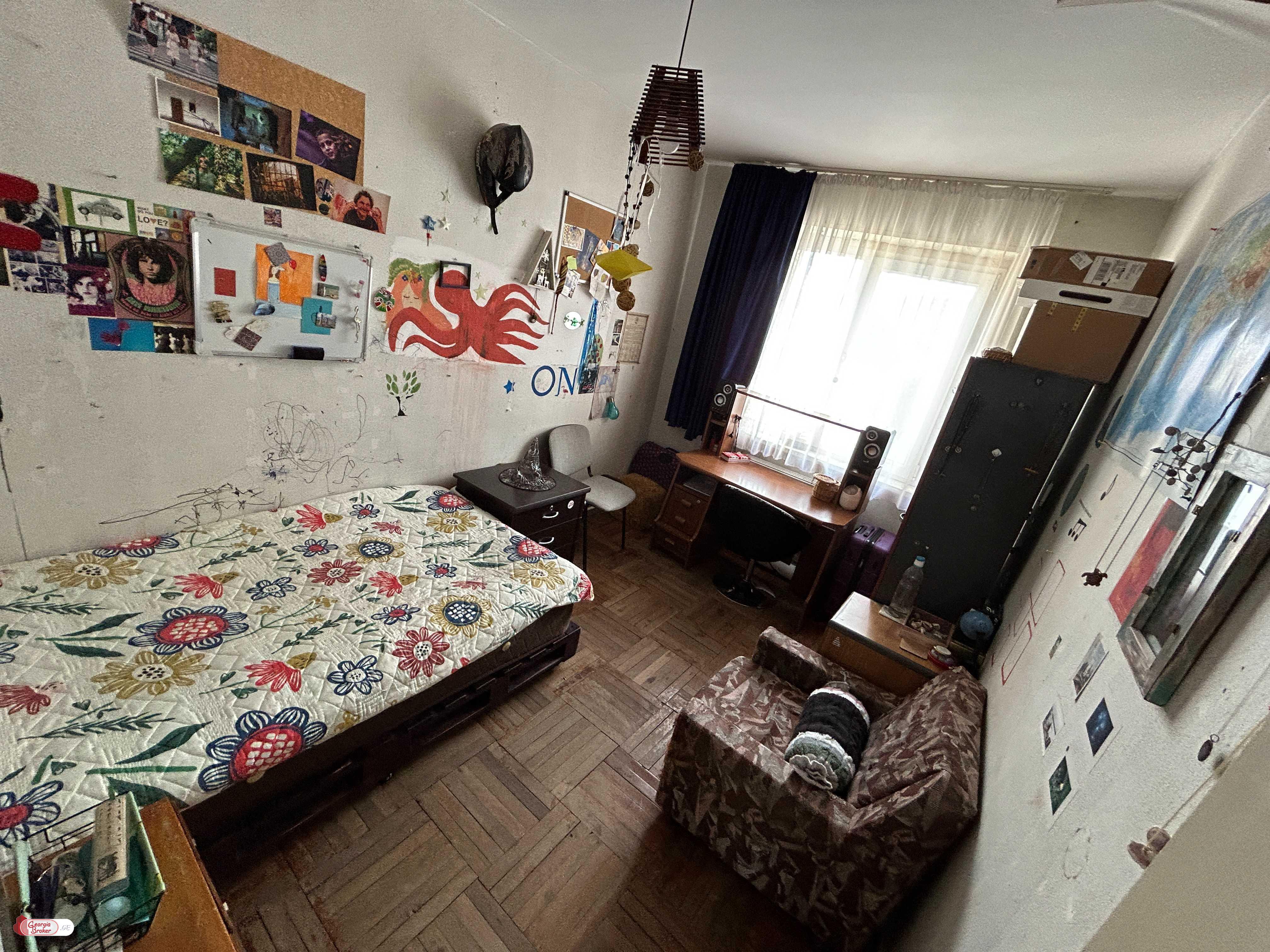 nearly repaired 4-room apartment for sale