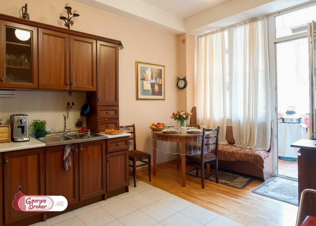 nearly repaired 5-room apartment for sale