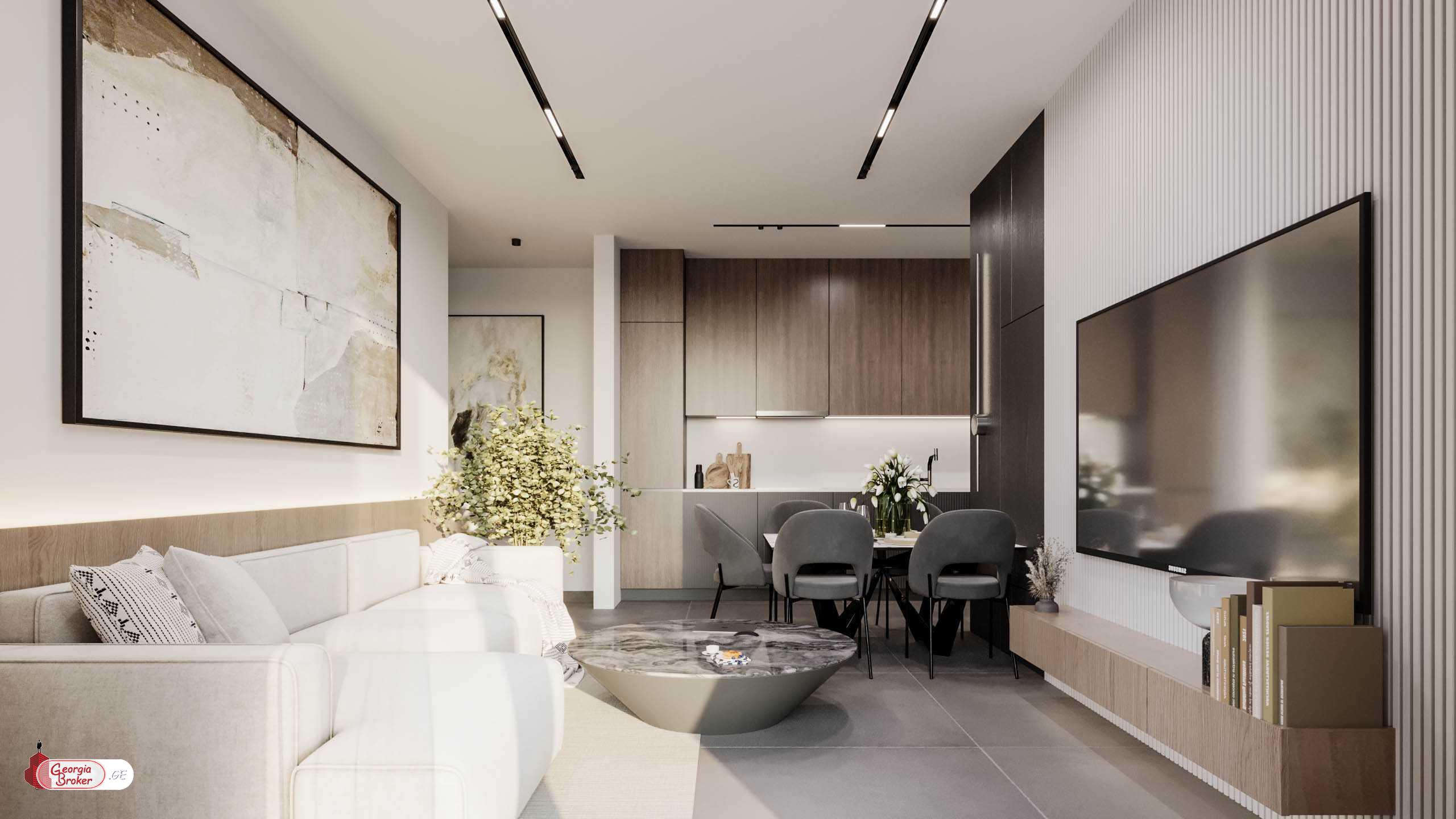 new build 3-room apartment for sale