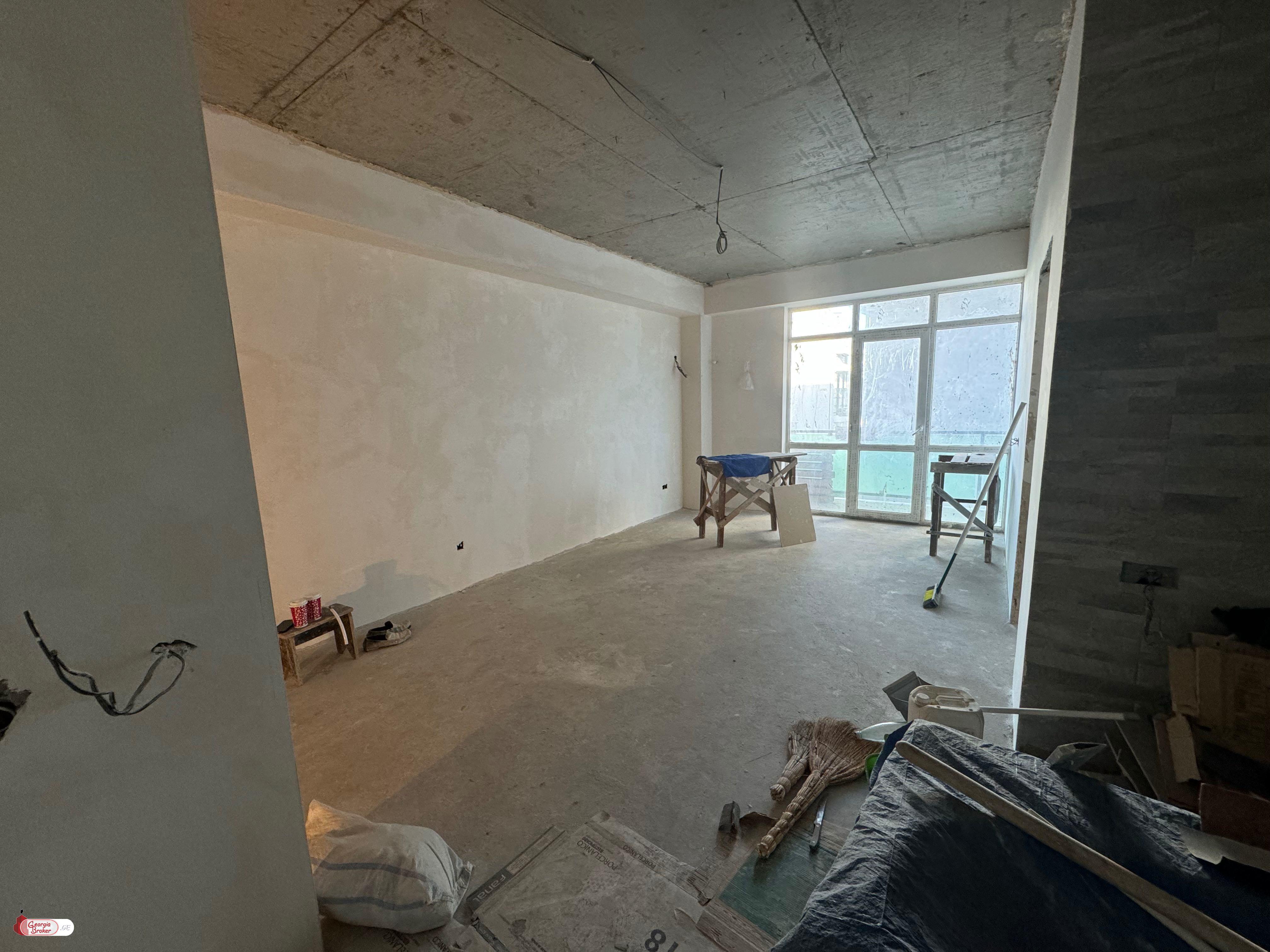 nearly repaired 4-room apartment for sale