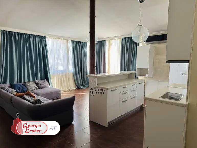 nearly repaired 5-room apartment for sale