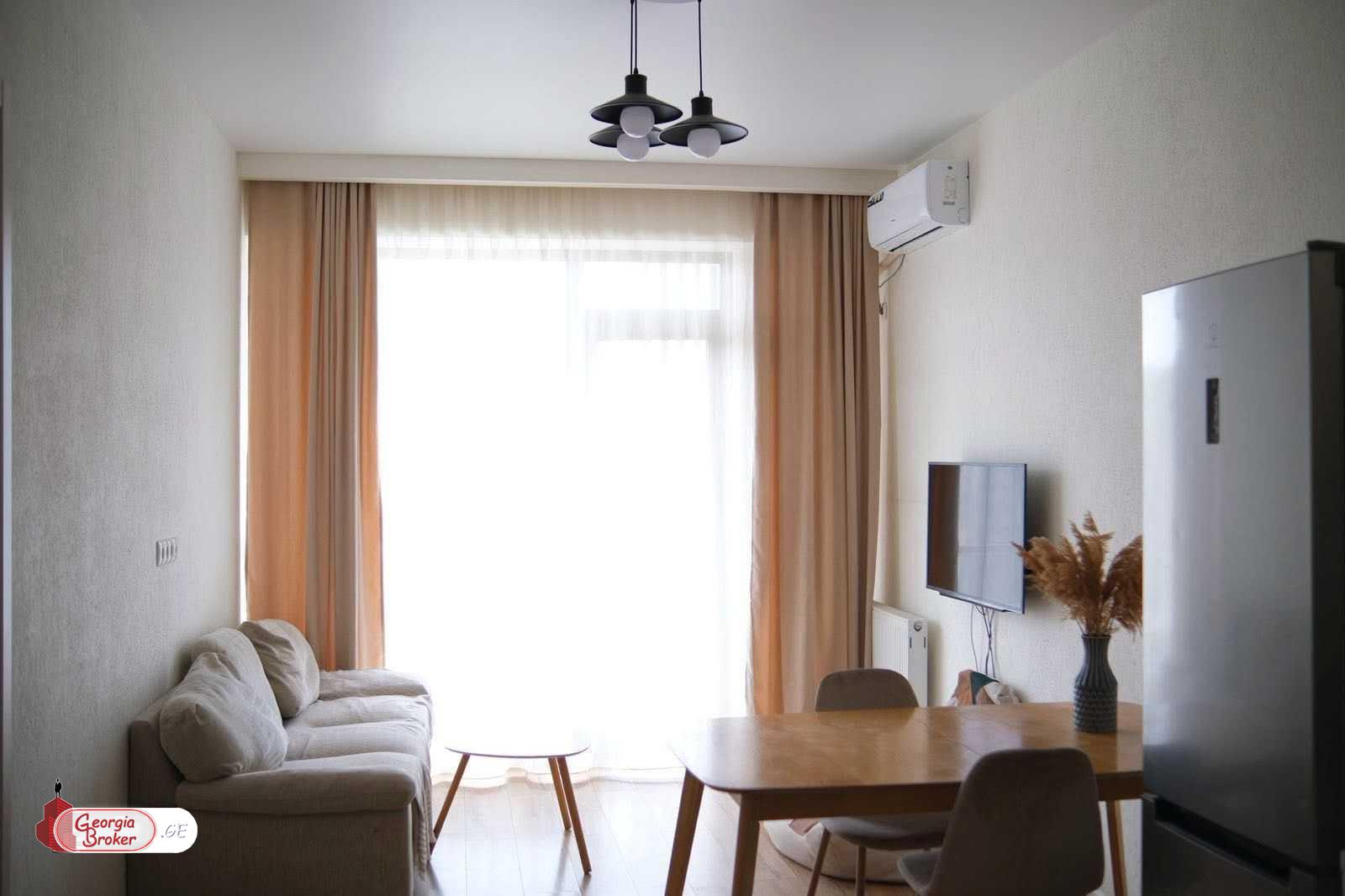 nearly repaired 2-room apartment for sale