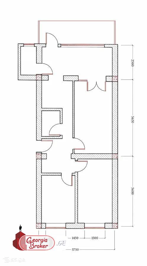 იყიდება ახალი გარემონტებული 4 ოთახიანი ბინა