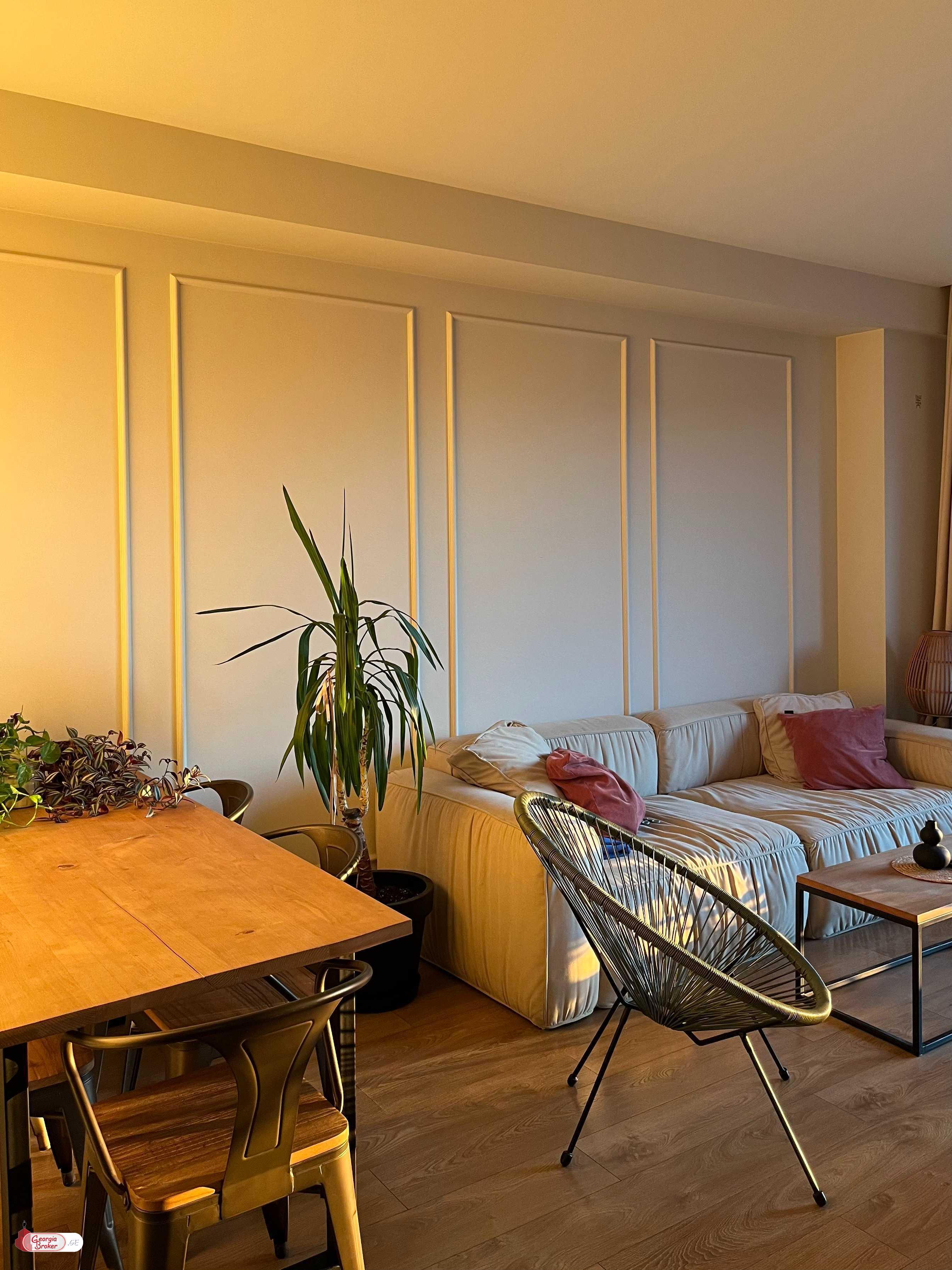 nearly repaired 5-room apartment for sale