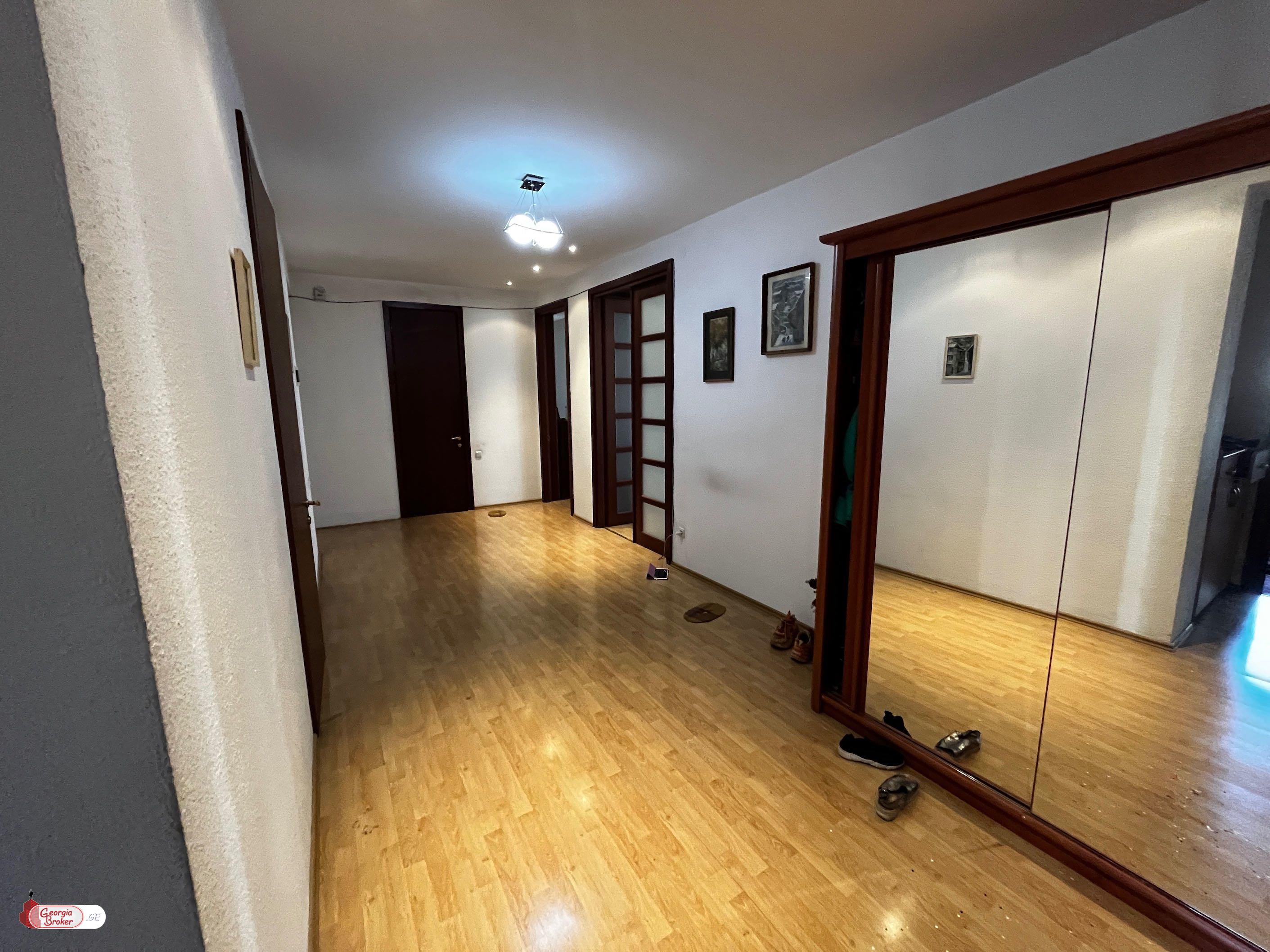 nearly repaired 5-room apartment for sale