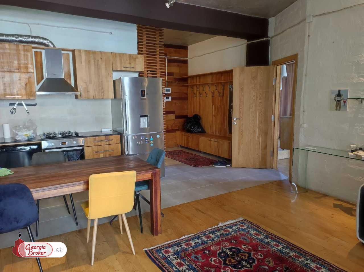 nearly repaired 3-room apartment for sale