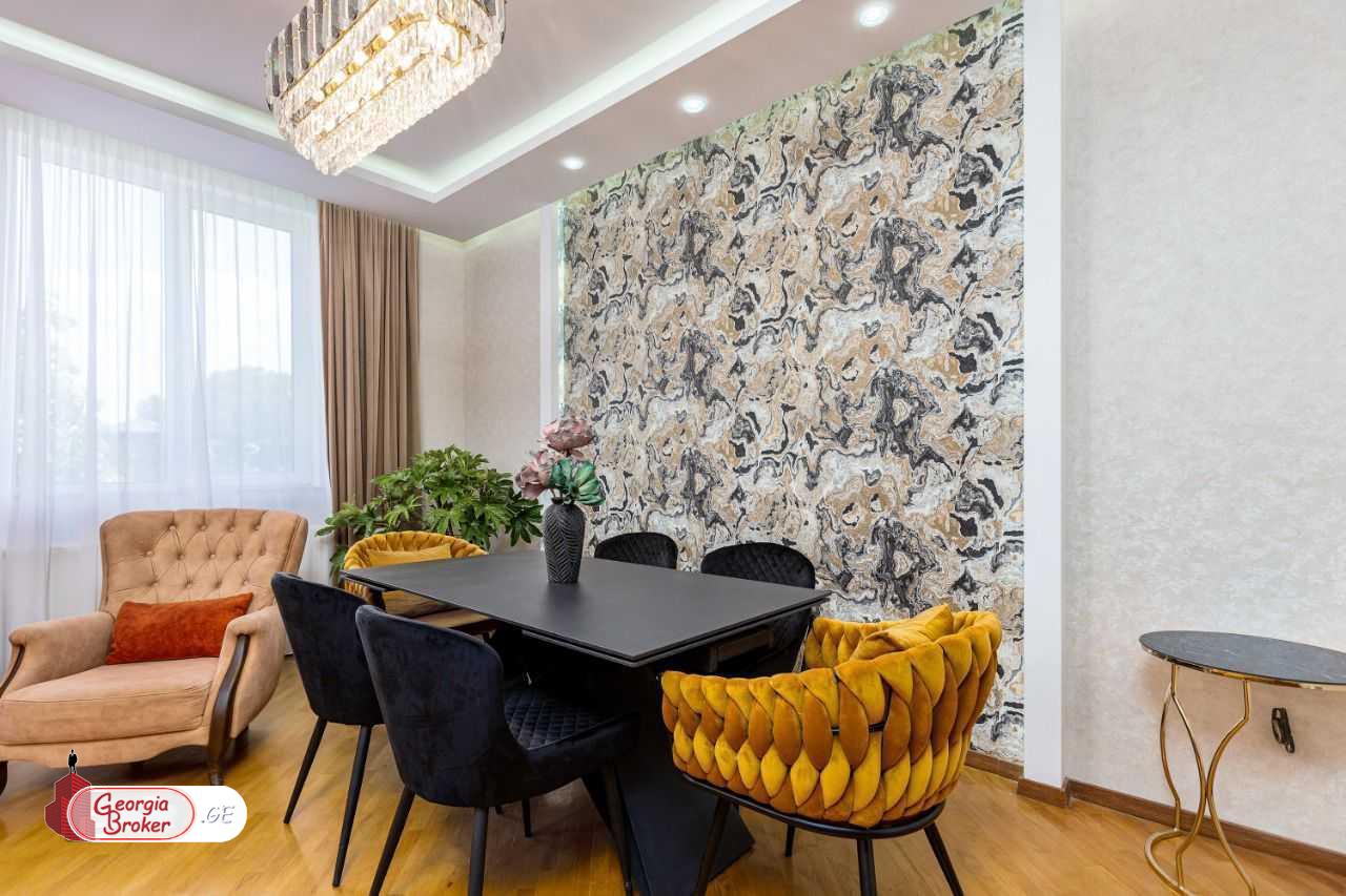 nearly repaired 5-room apartment for sale