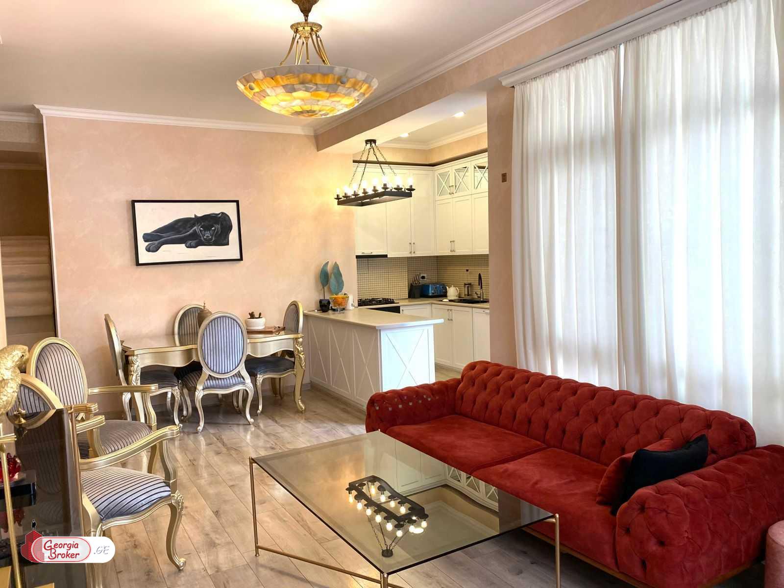 nearly repaired 3-room apartment for sale