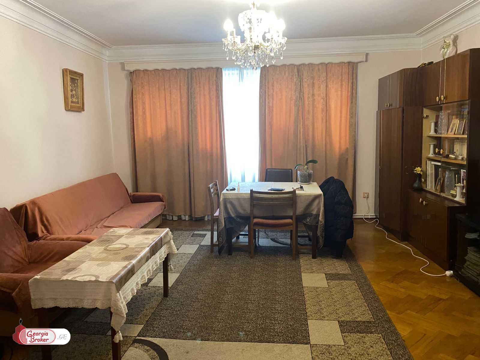 old repaired 3-room apartment for sale