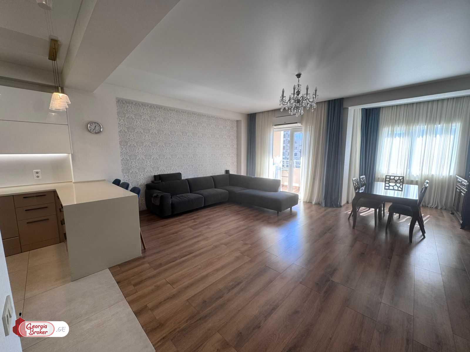 nearly repaired 4-room apartment for sale