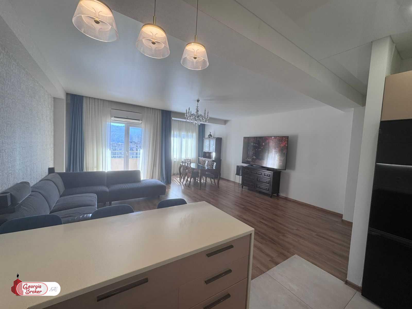 nearly repaired 4-room apartment for sale