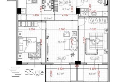 იყიდება ახალი გარემონტებული 3 ოთახიანი ბინა