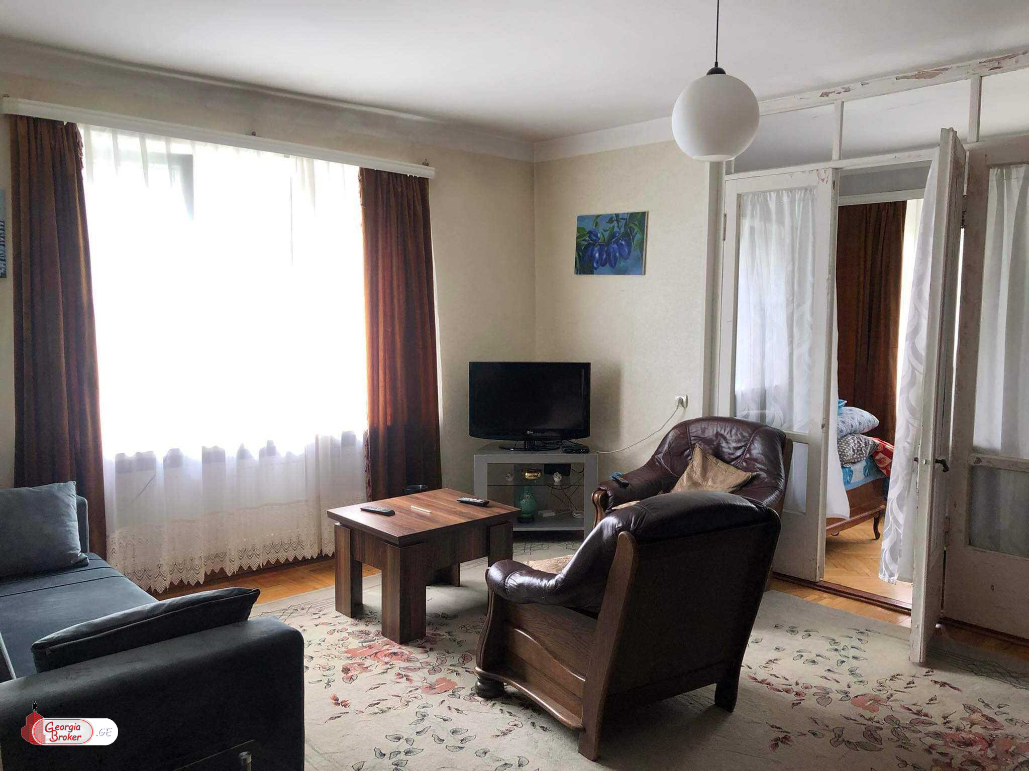 nearly repaired 1-room apartment for sale