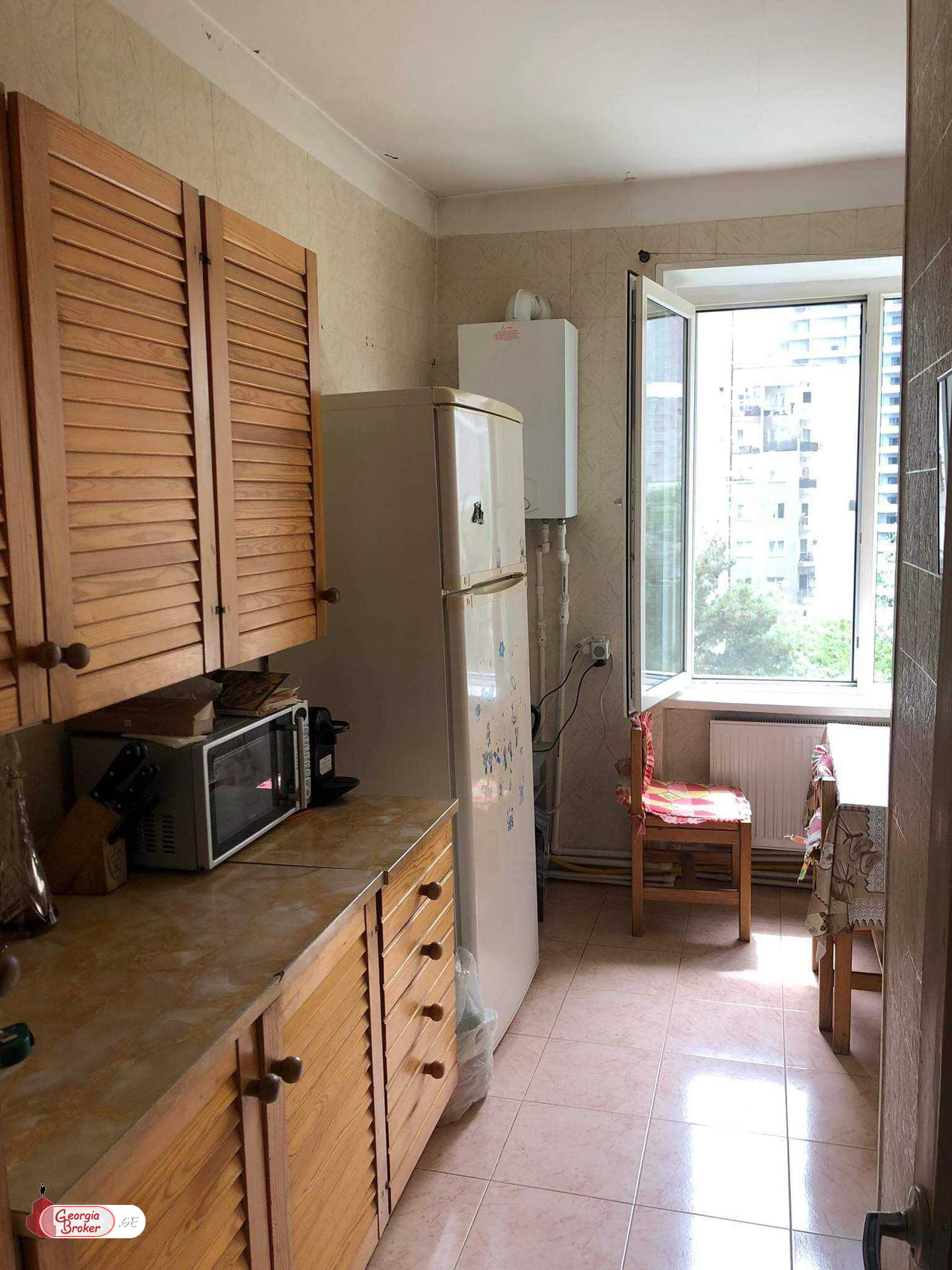 nearly repaired 1-room apartment for sale