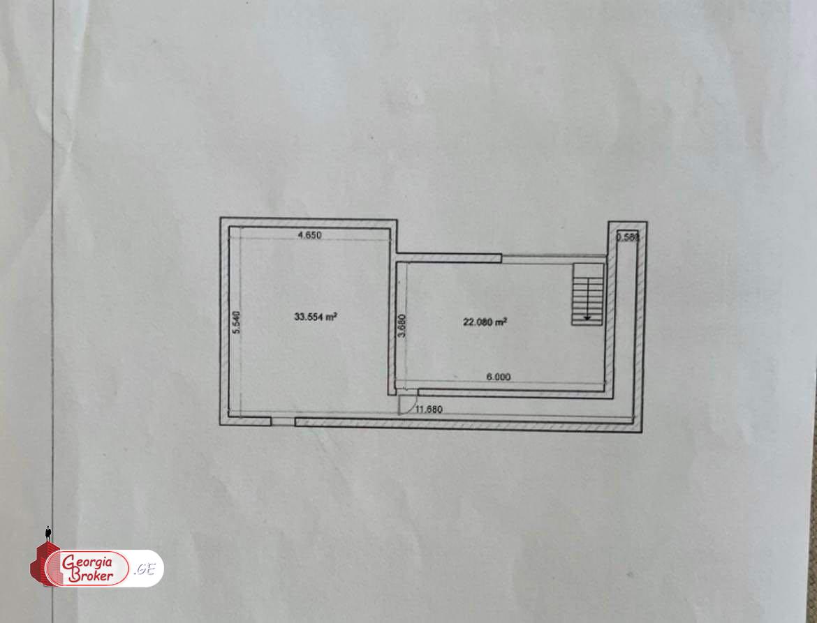 nearly repaired 3-room house for sale