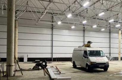 nearly repaired warehouse space for rent