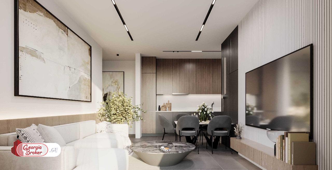 new build 3-room apartment for sale