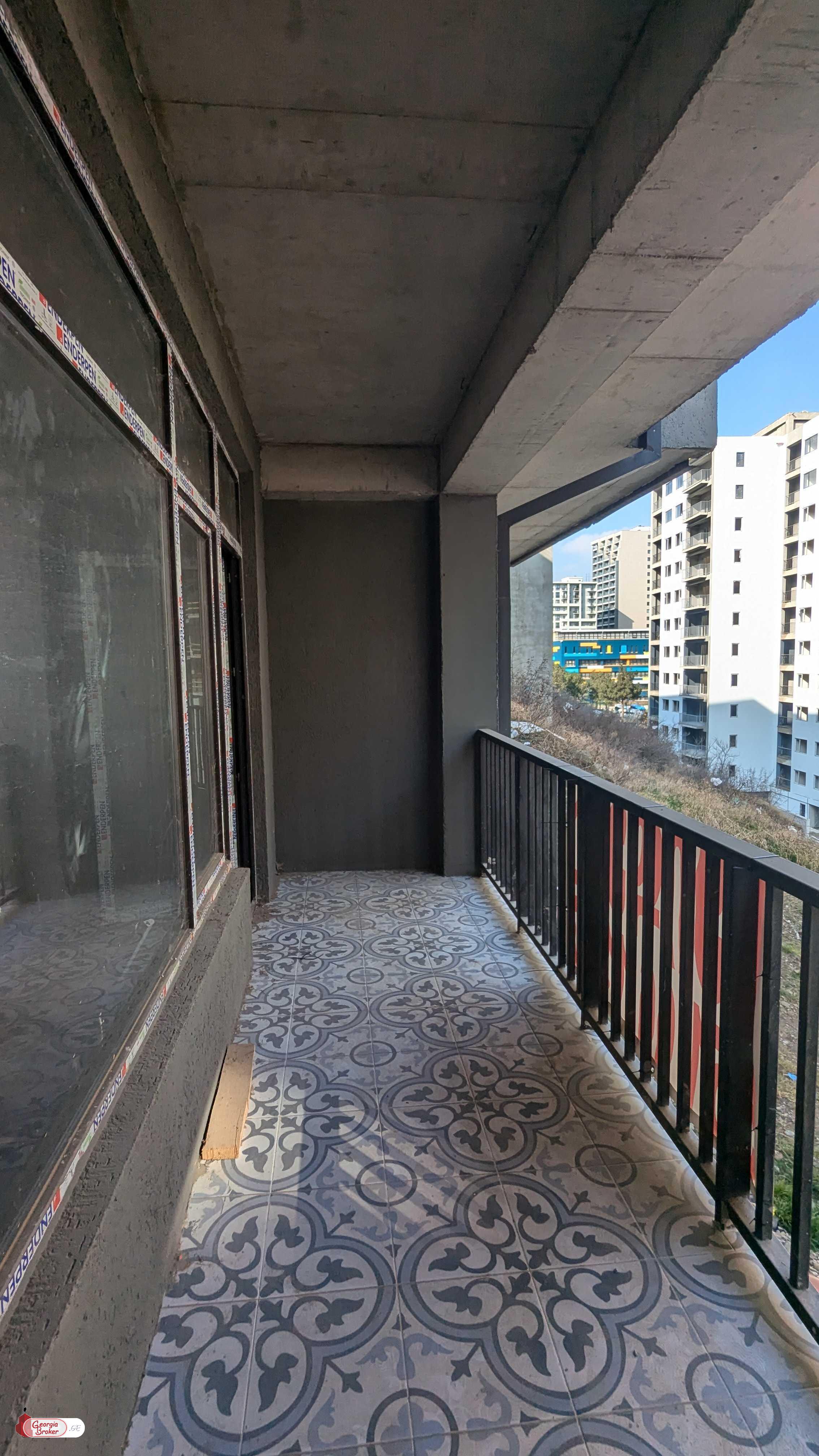 nearly repaired 3-room apartment for sale