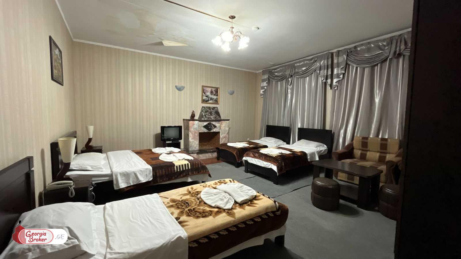 ქირავდება ახალი გარემონტებული 16 ნომრიანი სასტუმრო