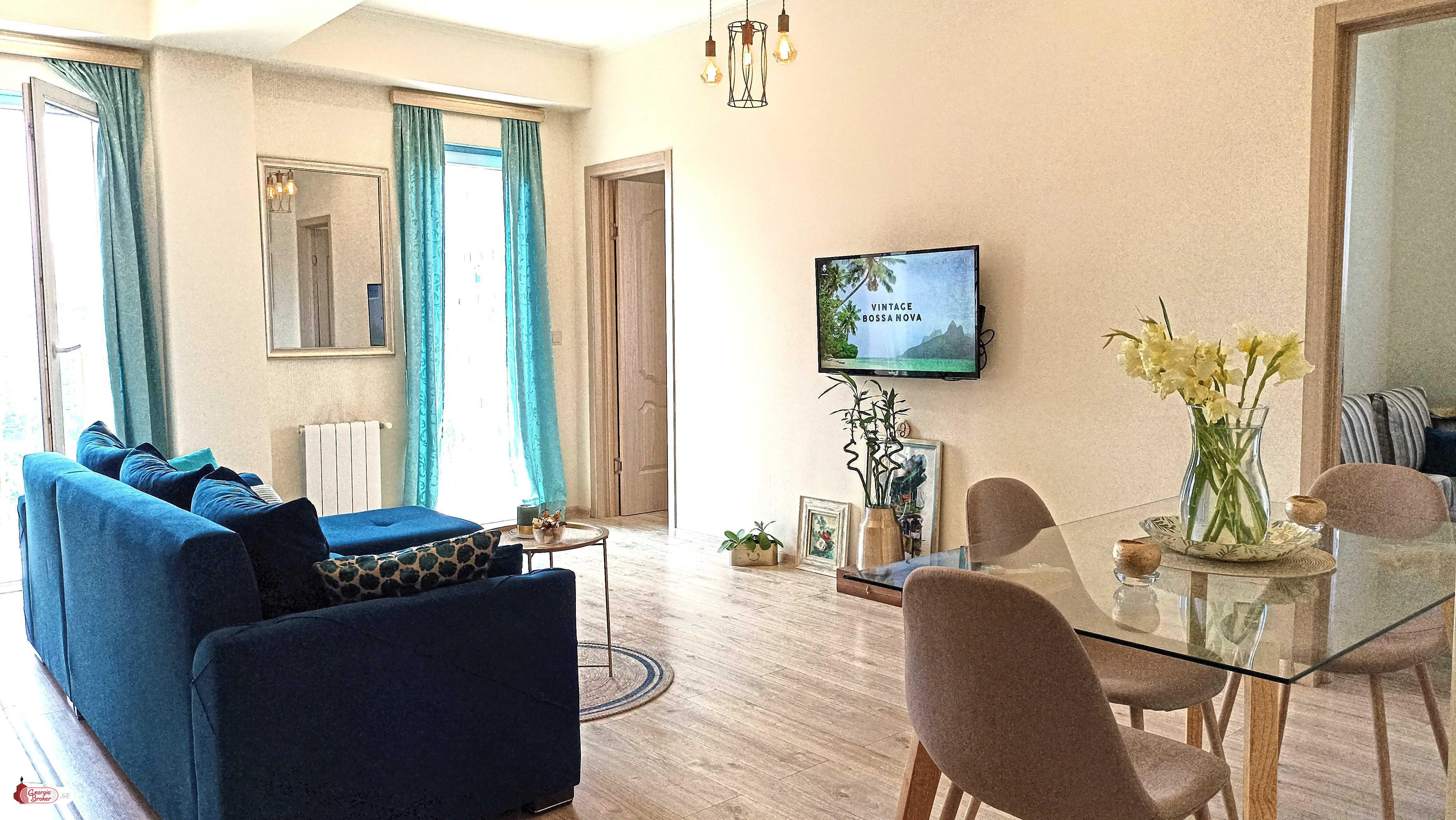 nearly repaired 3-room apartment for sale