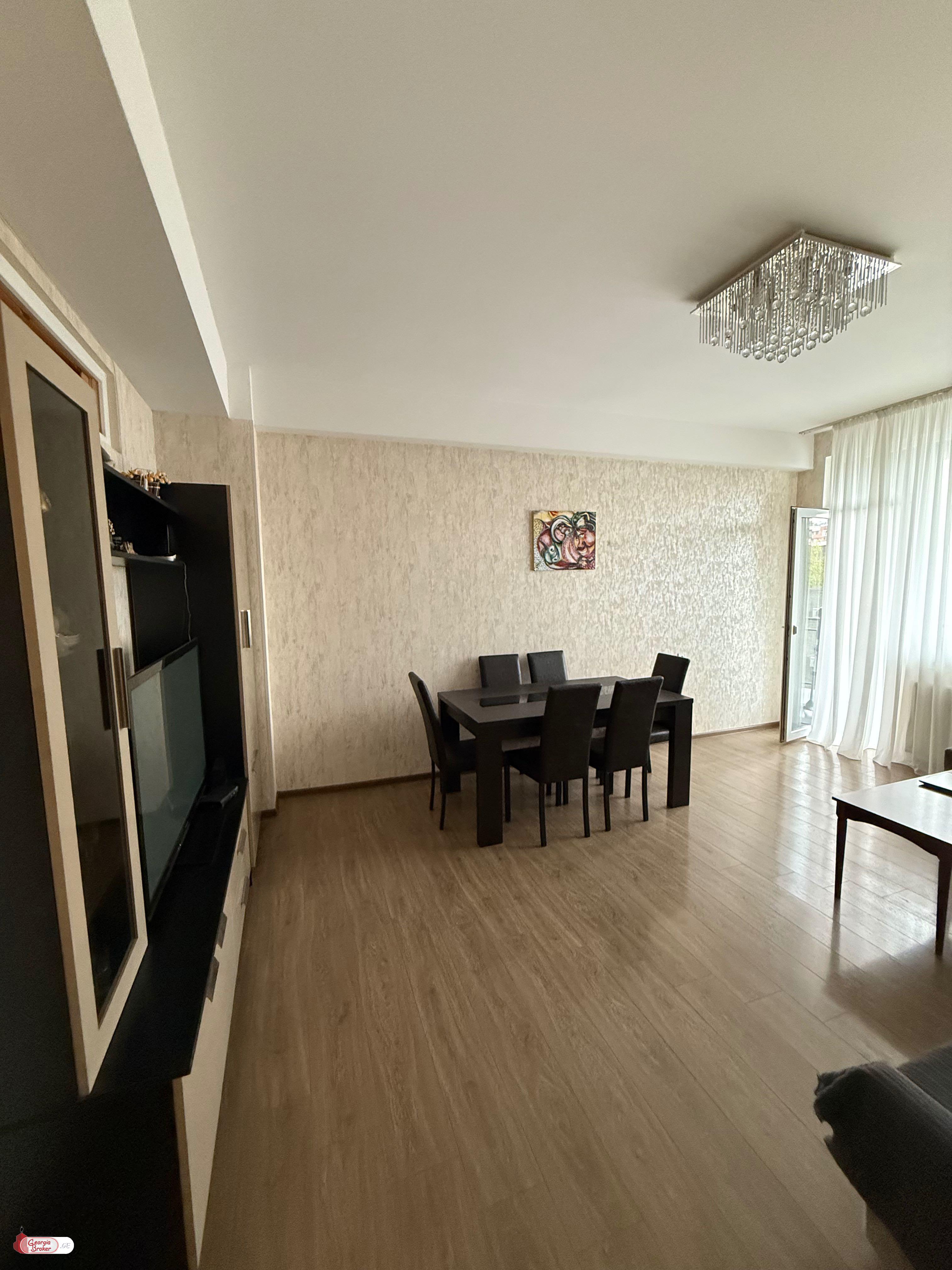 nearly repaired 5-room apartment for sale