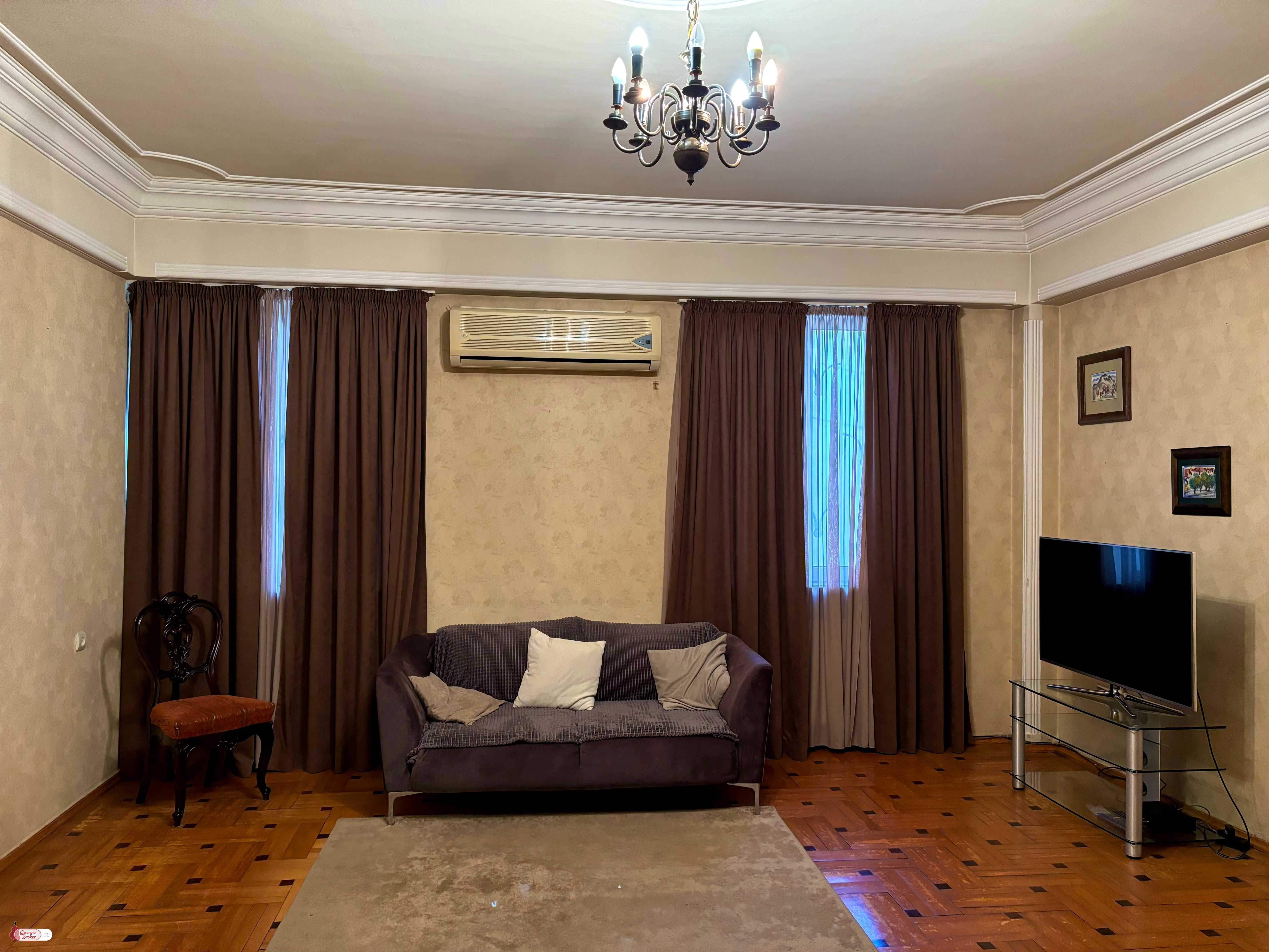 nearly repaired 5-room apartment for sale