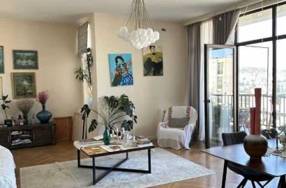 nearly repaired 5-room apartment for sale