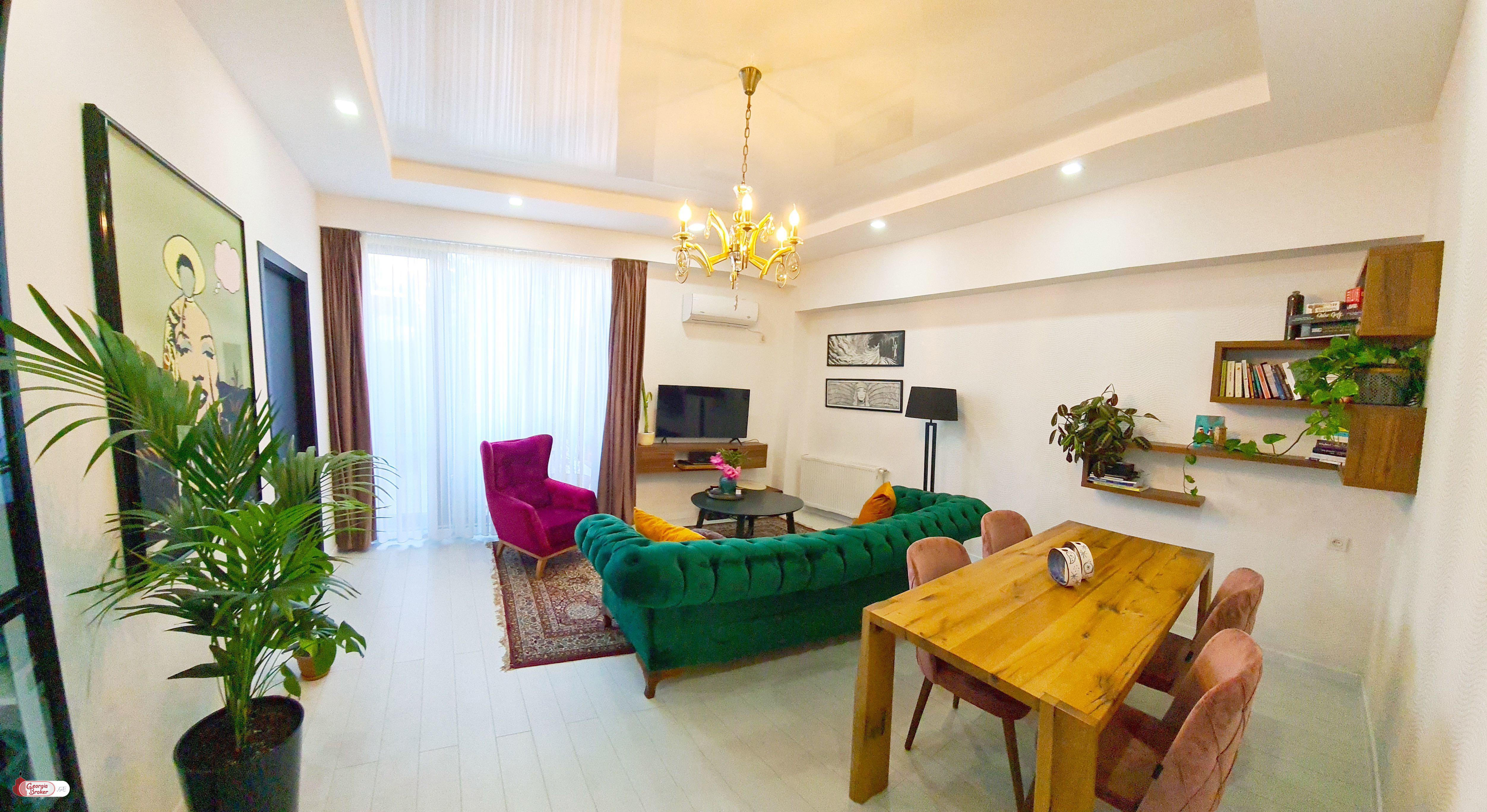 nearly repaired 4-room apartment for sale