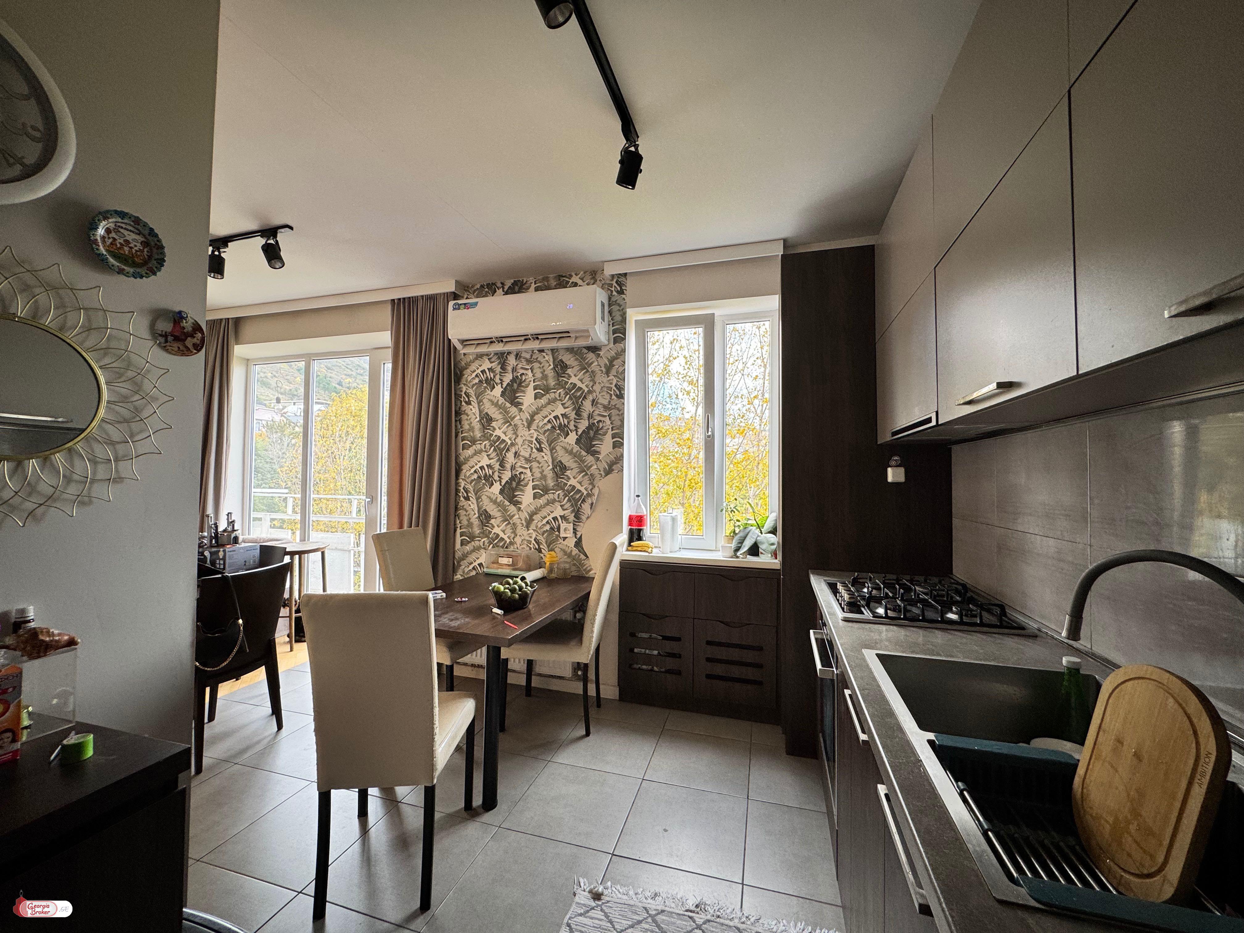 nearly repaired 4-room apartment for sale