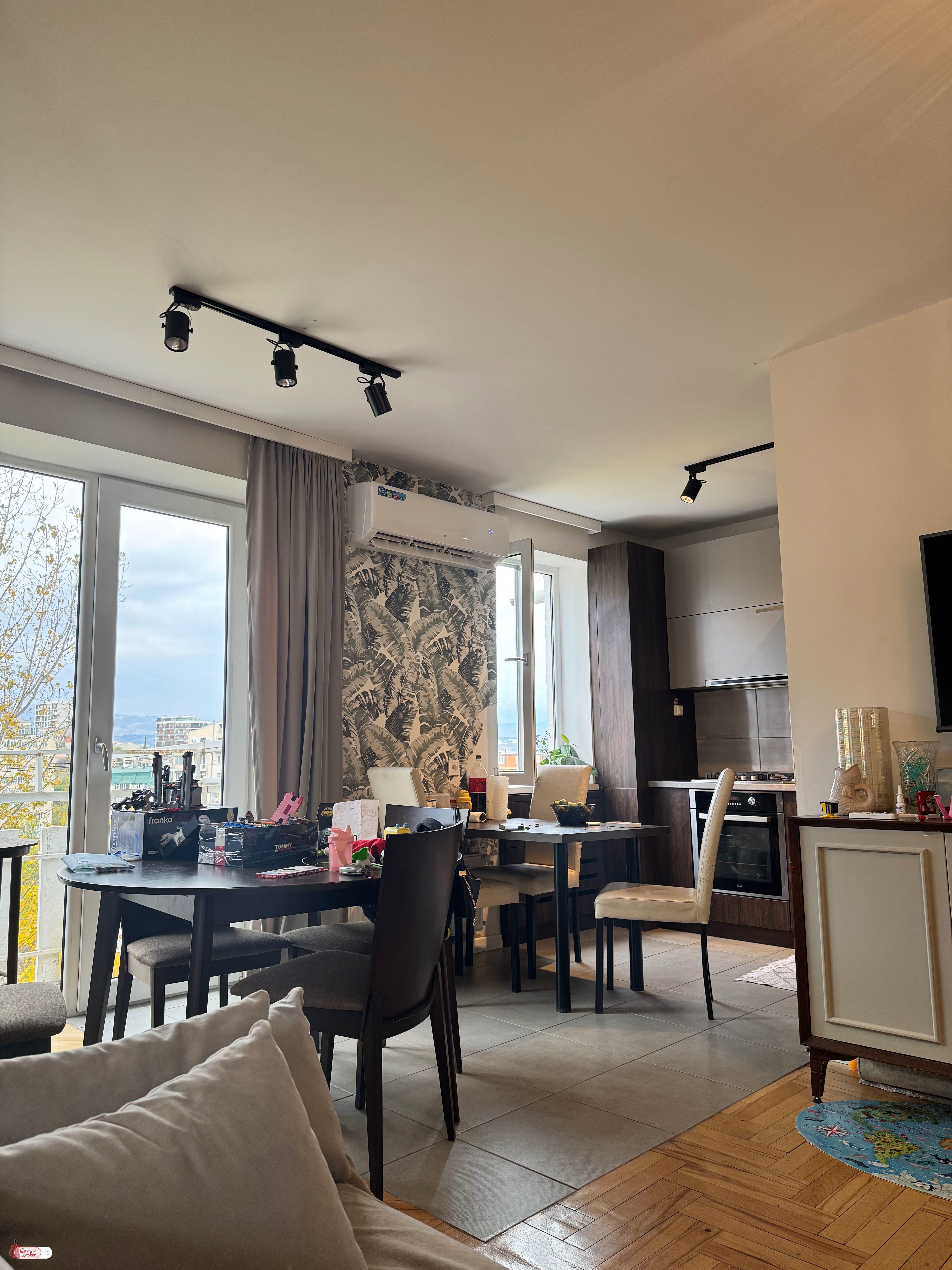 nearly repaired 4-room apartment for sale