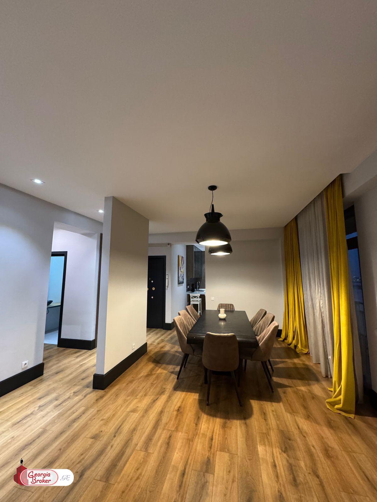 nearly repaired 5-room apartment for sale