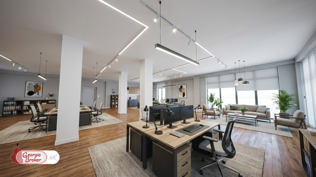 nearly repaired office space for rent