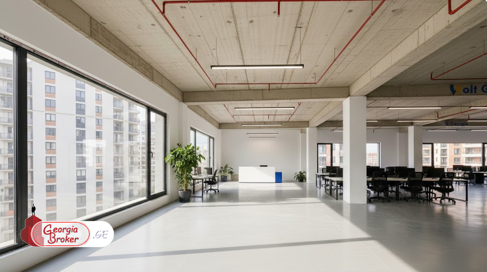 იყიდება ახალი გარემონტებული საოფისე ფართი