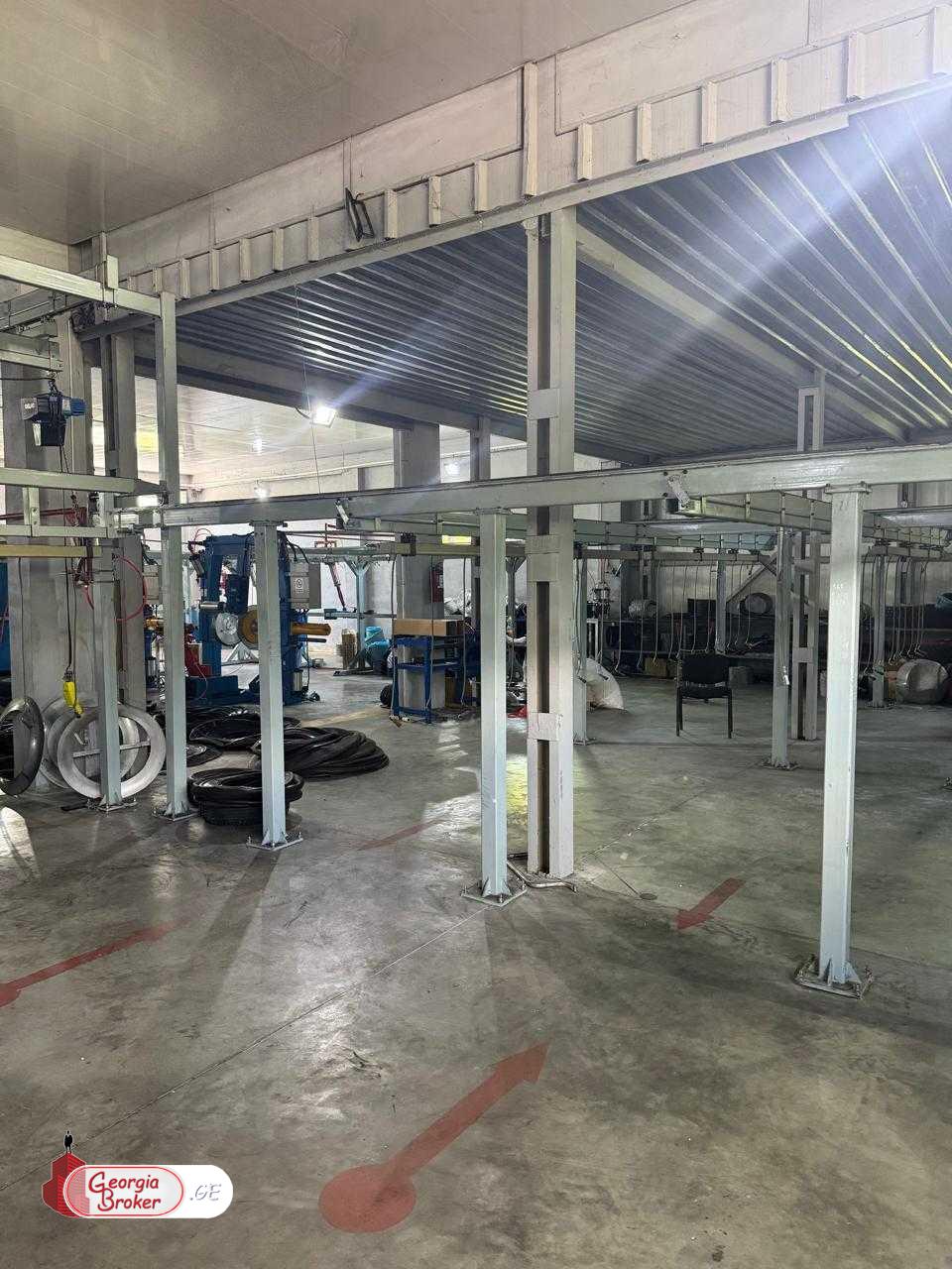 nearly repaired production space for sale