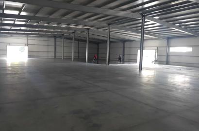 nearly repaired warehouse space for rent