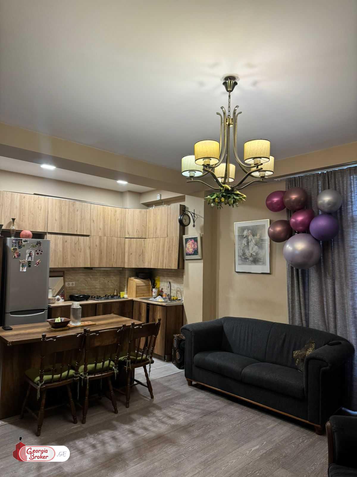 nearly repaired 3-room apartment for sale