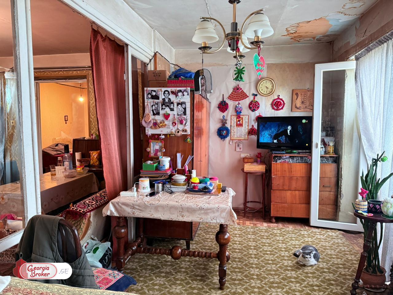 nearly repaired 4-room apartment for sale