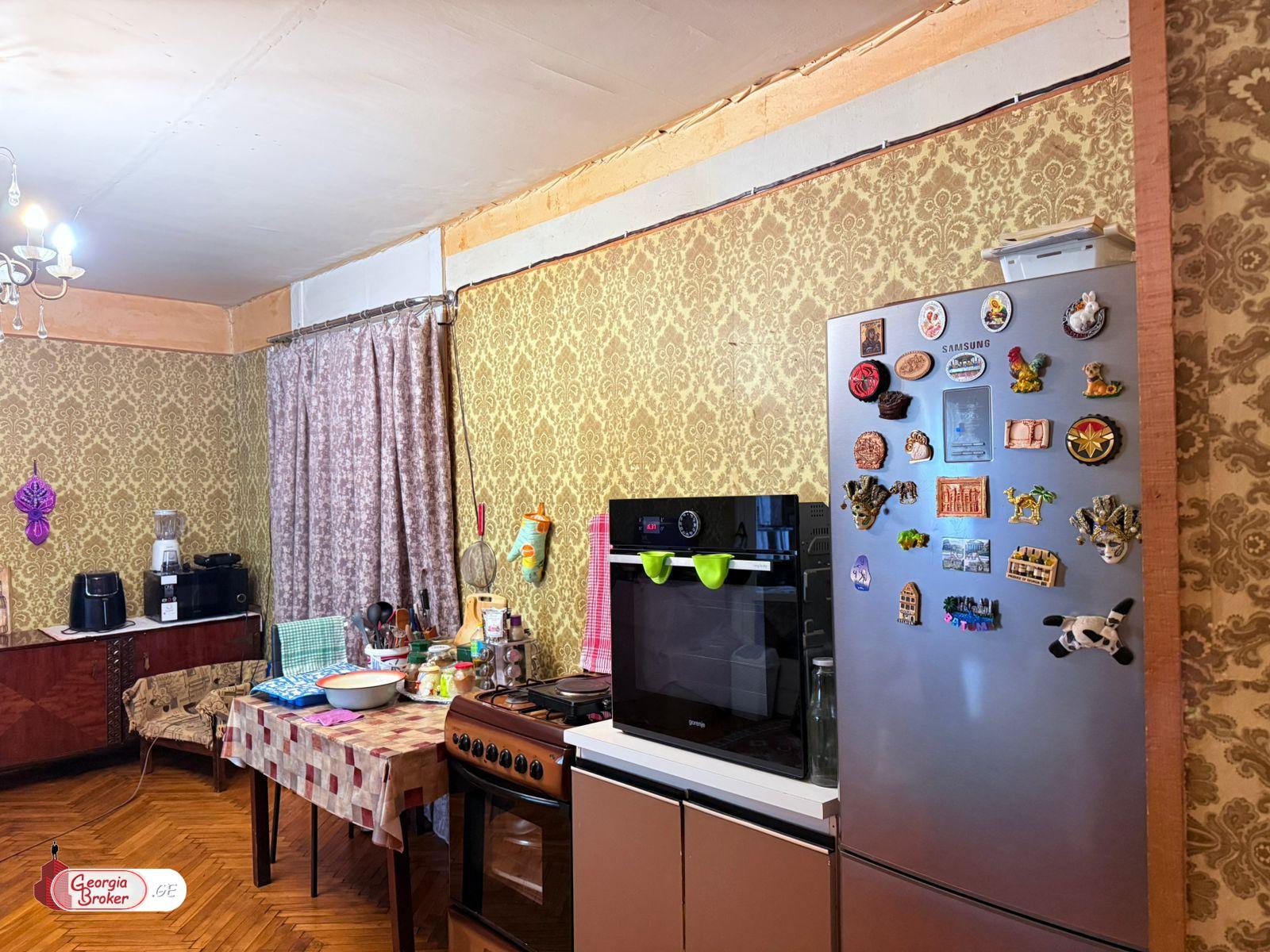 nearly repaired 4-room apartment for sale