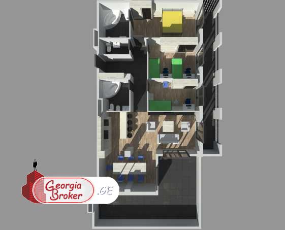 nearly repaired 4-room apartment for sale