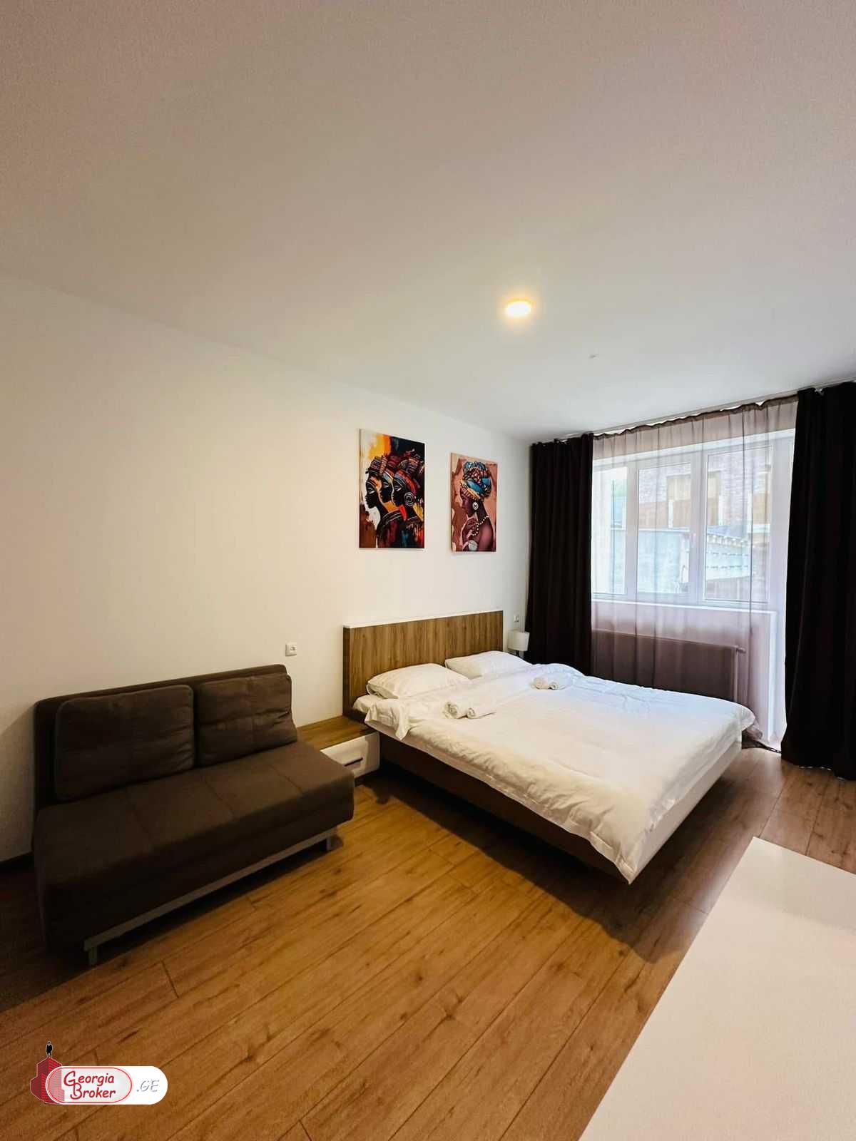 nearly repaired 2-room apartment for sale