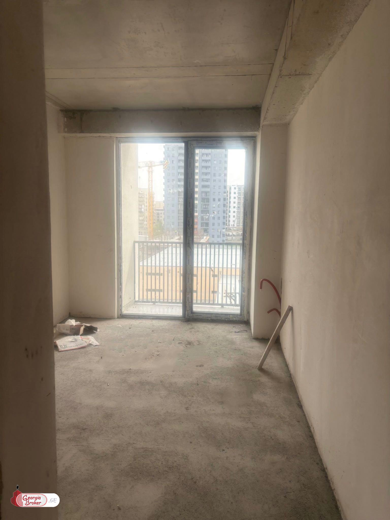 იყიდება ახალი აშენებული 3 ოთახიანი ბინა