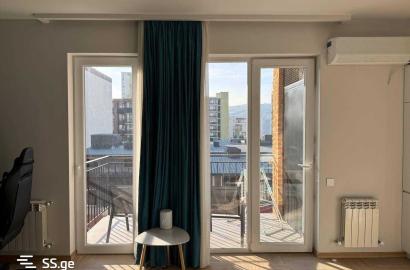 იყიდება ახალი გარემონტებული 1 ოთახიანი ბინა