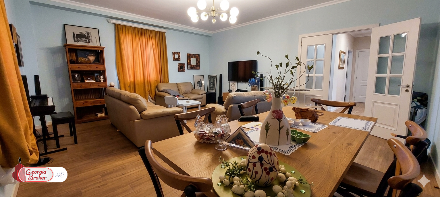 იყიდება ახალი გარემონტებული 6 ოთახიანი  აგარაკი საგურამოში