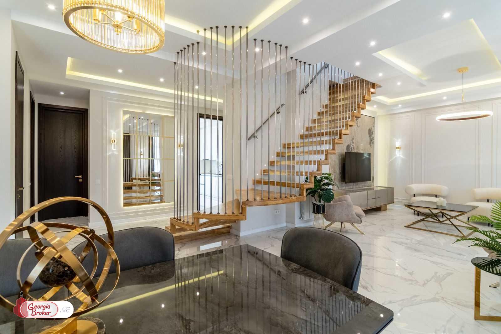 იყიდება ახალი გარემონტებული 6 ოთახიანი ბინა შატბერაშვილის ქუჩაზე