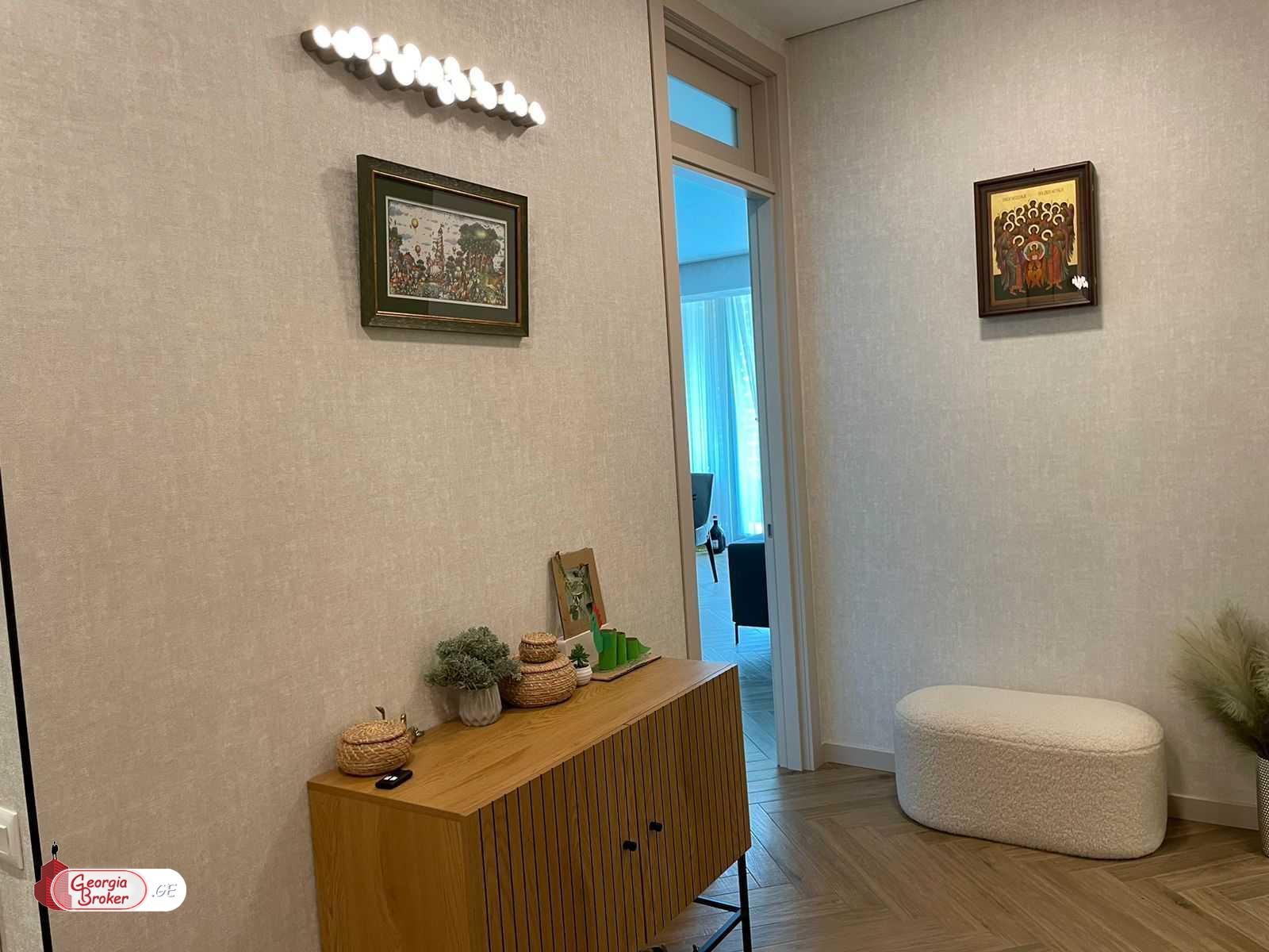 nearly repaired 5-room apartment for sale