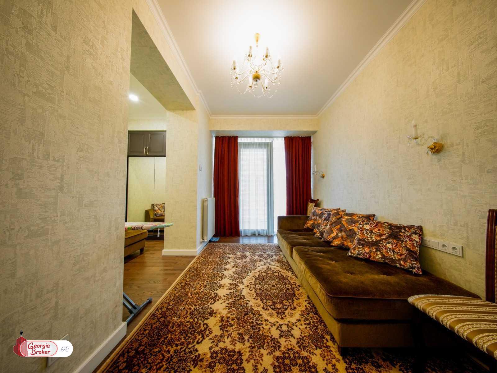 nearly repaired 5-room apartment for sale