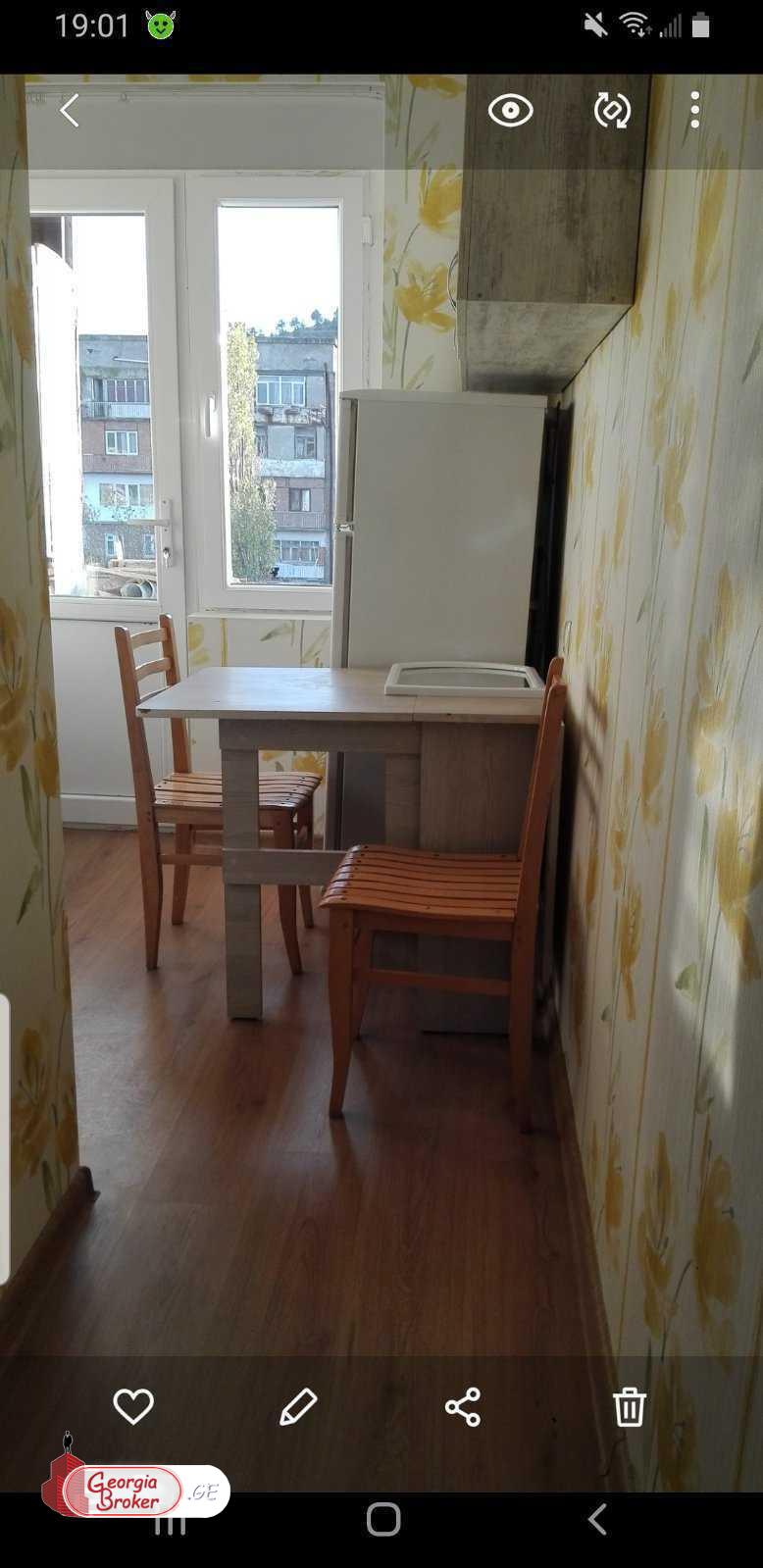 nearly repaired 1-room apartment for sale